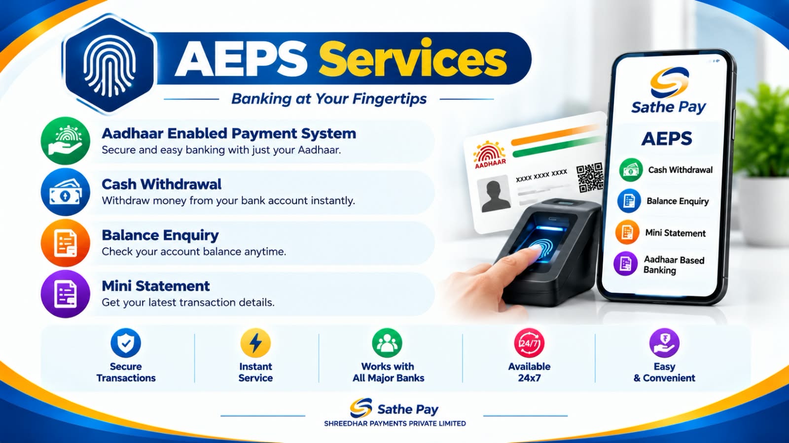 AEPS Services at Sathe Pay